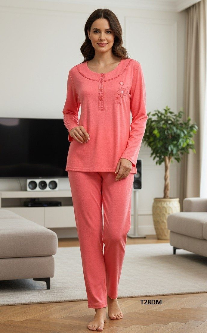 Piżamy DAMSKA TURECKA_size m-3xl_paczka 10 szt_mixkolor 4360920
