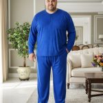 Piżamy MĘSKA_size 4-8xl_paczka 10 szt_mixkolor 4361188
