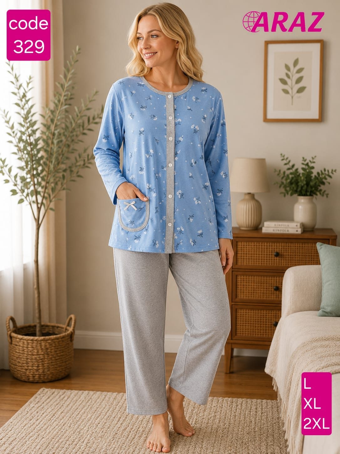 Piżamy DAMSKA _size l-2xl_paczka 12 szt_mixkolor 8311957