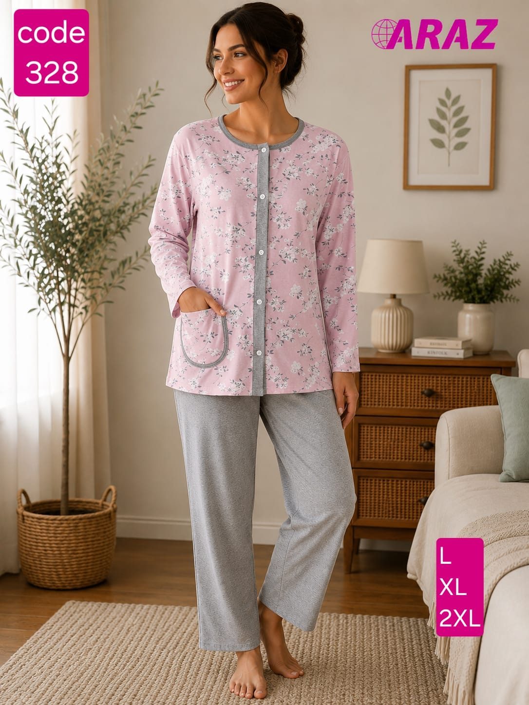 Piżamy DAMSKA _size l-2xl_paczka 12 szt_mixkolor 8311961