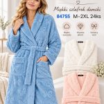 Szlafrok DAMSKA TURECKA_size m-2xl_paczka 12 szt_mixkolor 8513139