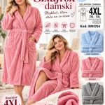 Szlafrok DAMSKA TURECKA_size 2-5xl_paczka 12 szt_mixkolor 8513140
