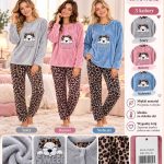 Piżamy DAMSKA TURECKA_size s-xl_paczka 15 szt_mixkolor 8513147