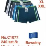 Bokserki MĘSKA size M-2XL _paczka 24szt_mix kolor 2082761