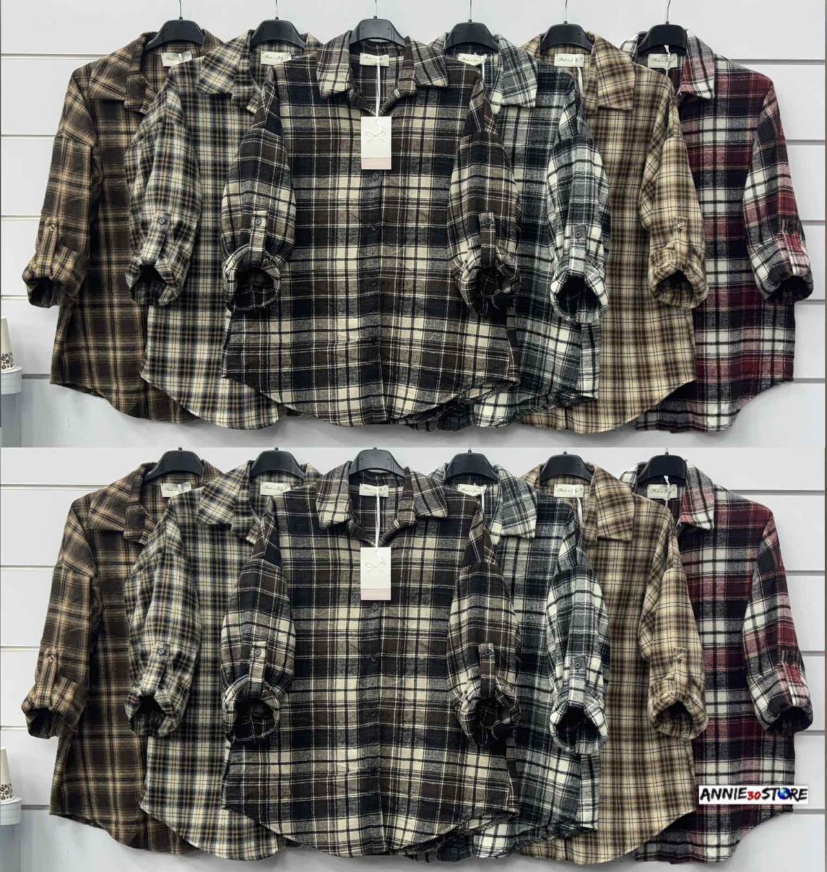 Koszule Damskie wloskie_ size uni_ paczka 6szt_ mix kolor 8127836