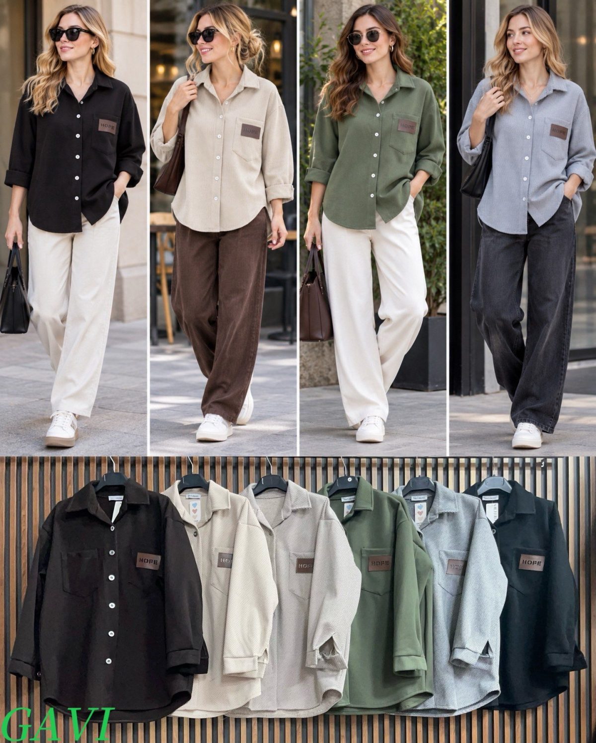 Koszule Damskie wloskie_ size uni_ paczka 6szt_ mix kolor 8127893