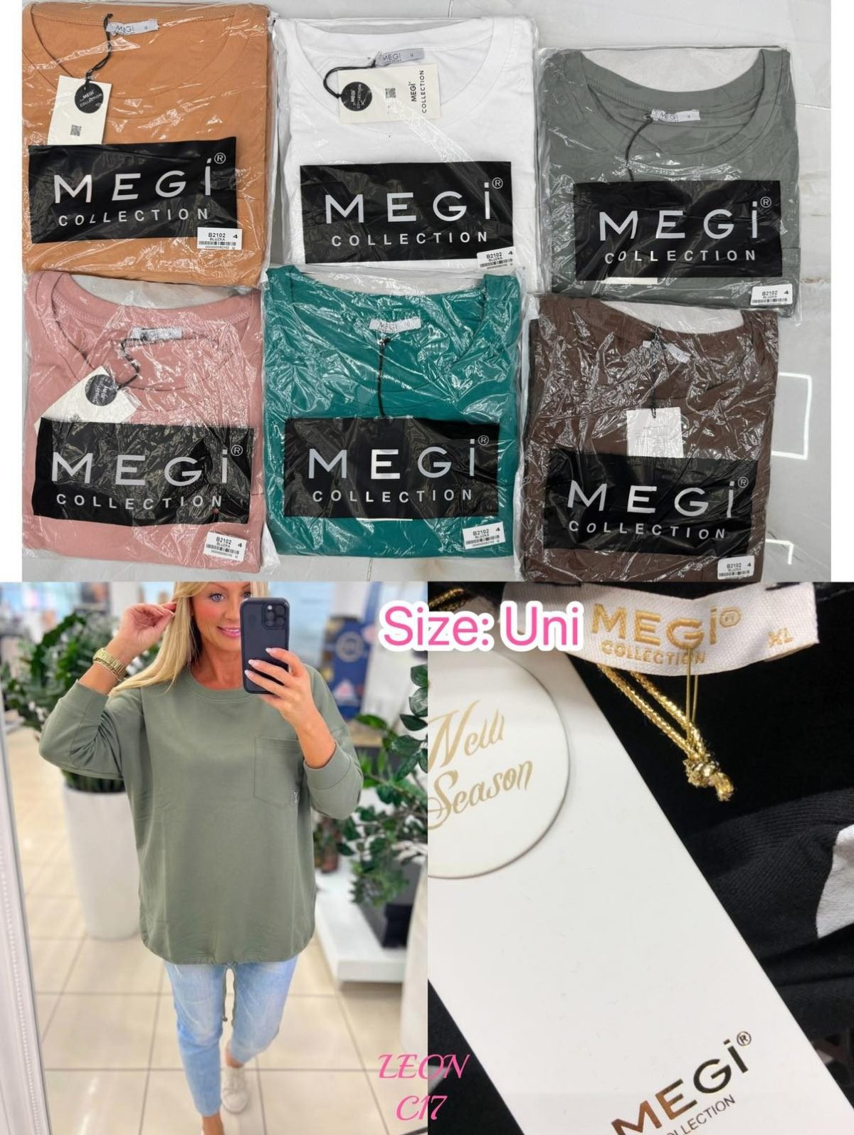 Bluzki Damskie Tureckie _size uni_paczka 6szt_mixkolor 9627295