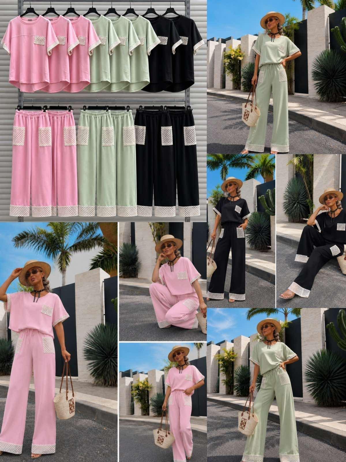 Komplety Damskie wloskie_ size uni_ paczka 6szt_ mix kolor 9627650