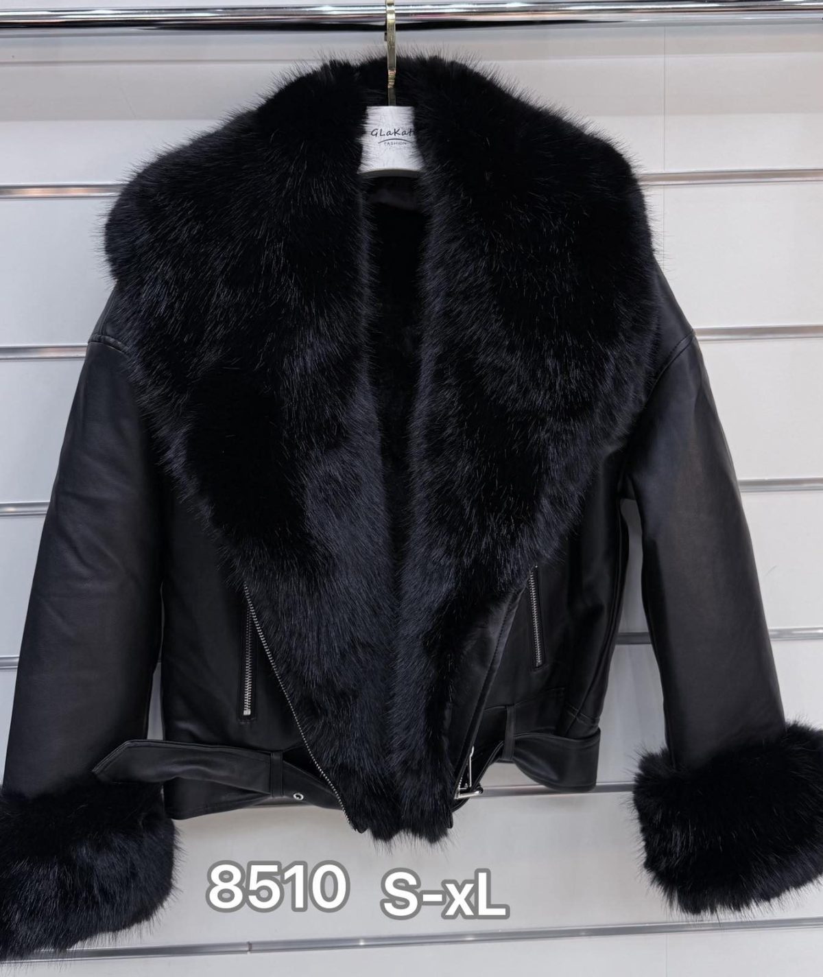 Kurtki skórzane Damskie _ size s-xl_ paczka 5szt_ 1 kolor 2193873