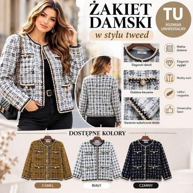 Marynarki damskie (uniwersalny/10szt) 2193879