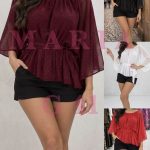 Koszule Damskie wloskie _size uni_ paczka 6szt_ mix kolor 9445946