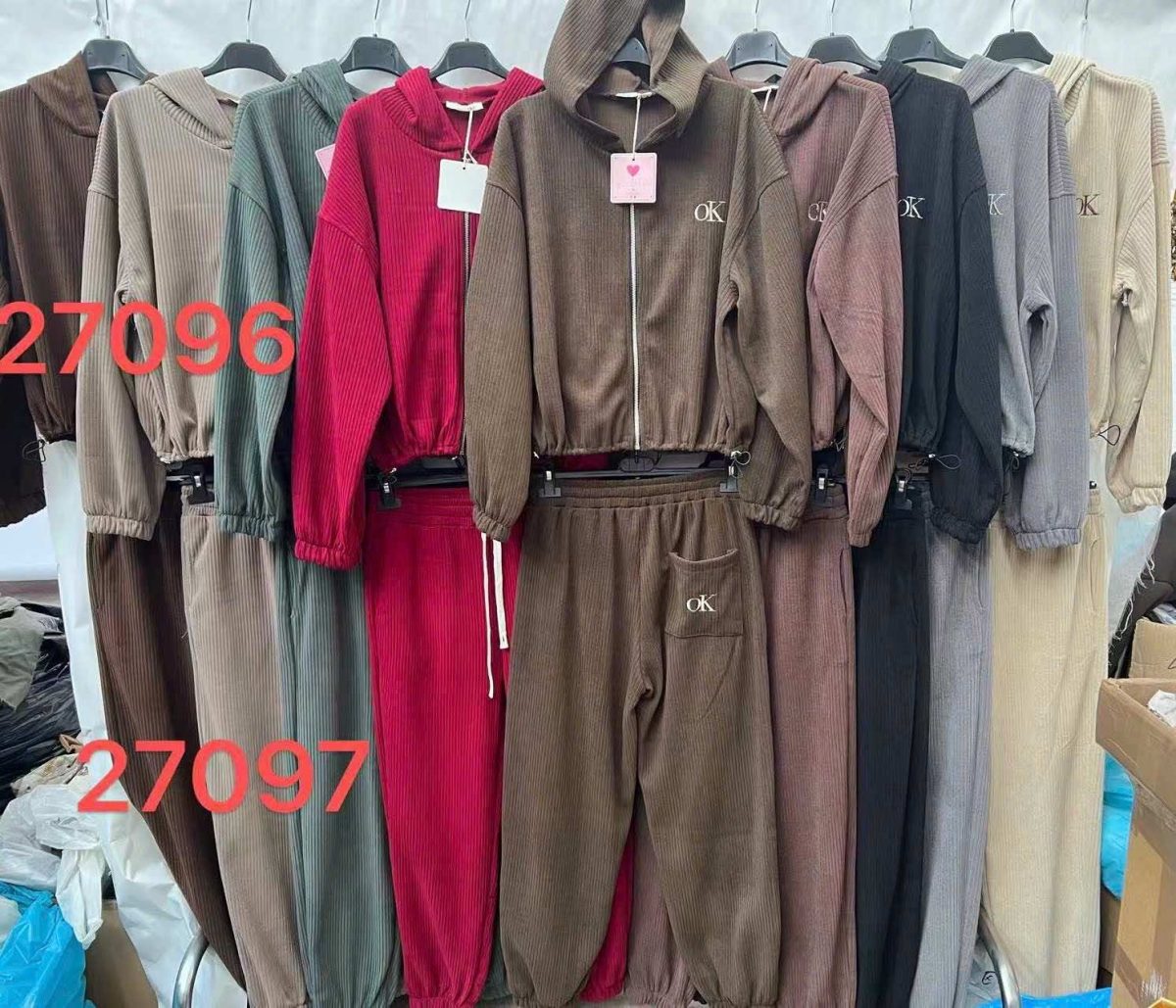 Komplety Damskie wloskie _size uni_ paczka 6szt_ mix kolor 9445961