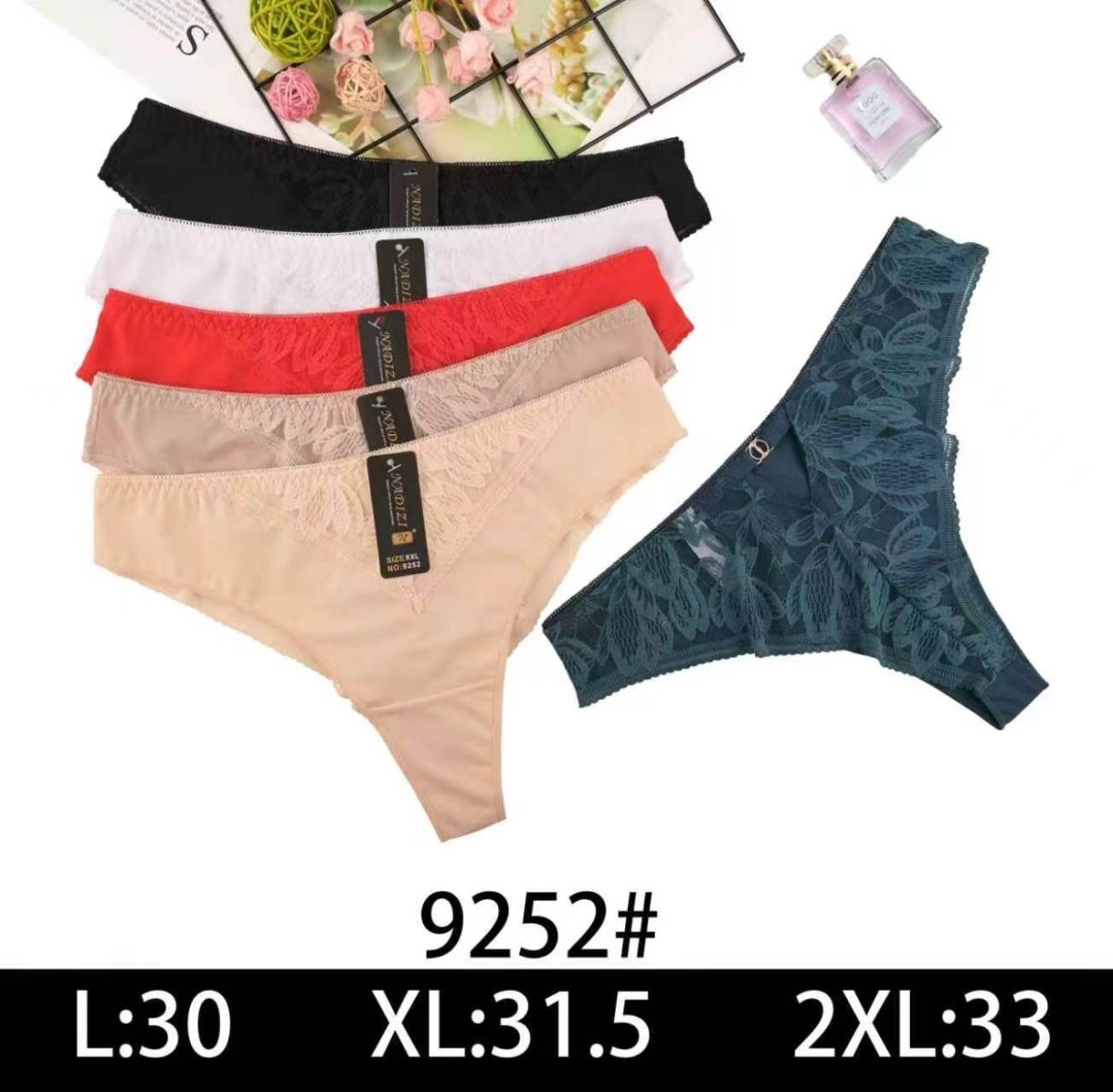 Majtki Damskie _ Size l-2xl_ paczka 24szt _mix kolor 2752821