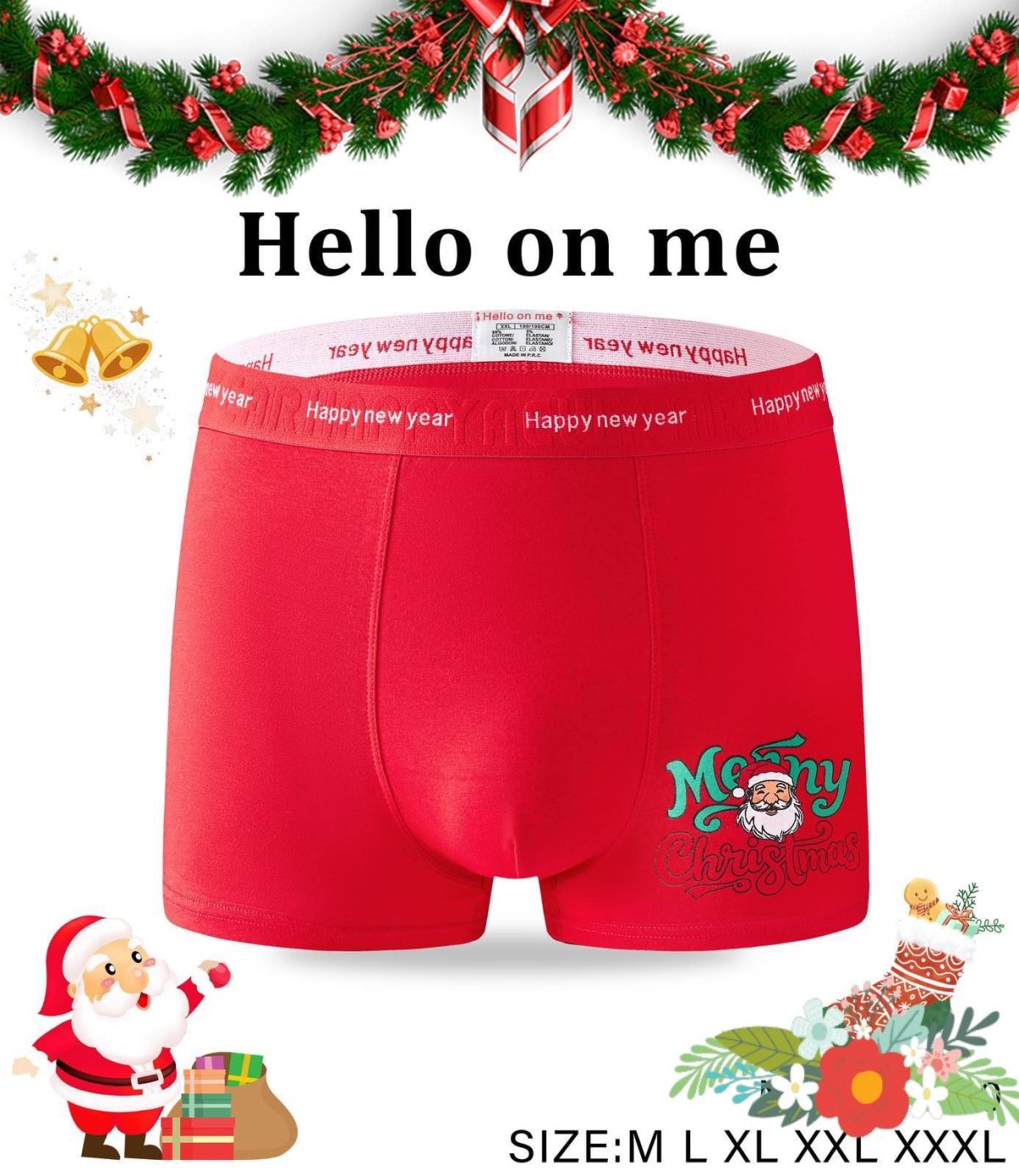 Bokserki MĘSKA size m-3xl _paczka 24szt_mix kolor 2752949