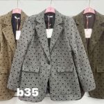 Marynarki Damskie wloskie _size uni_ paczka 6szt_ mix kolor 1722337