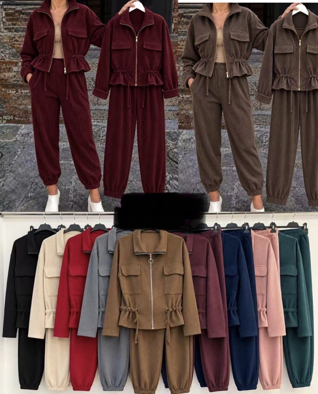Komplety Damskie wloskie _size uni_ paczka 6szt_ mix kolor 1722355