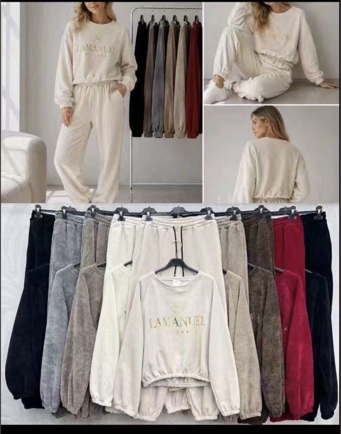 Komplety Damskie wloskie _size uni_ paczka 6szt_ mix kolor 1722363