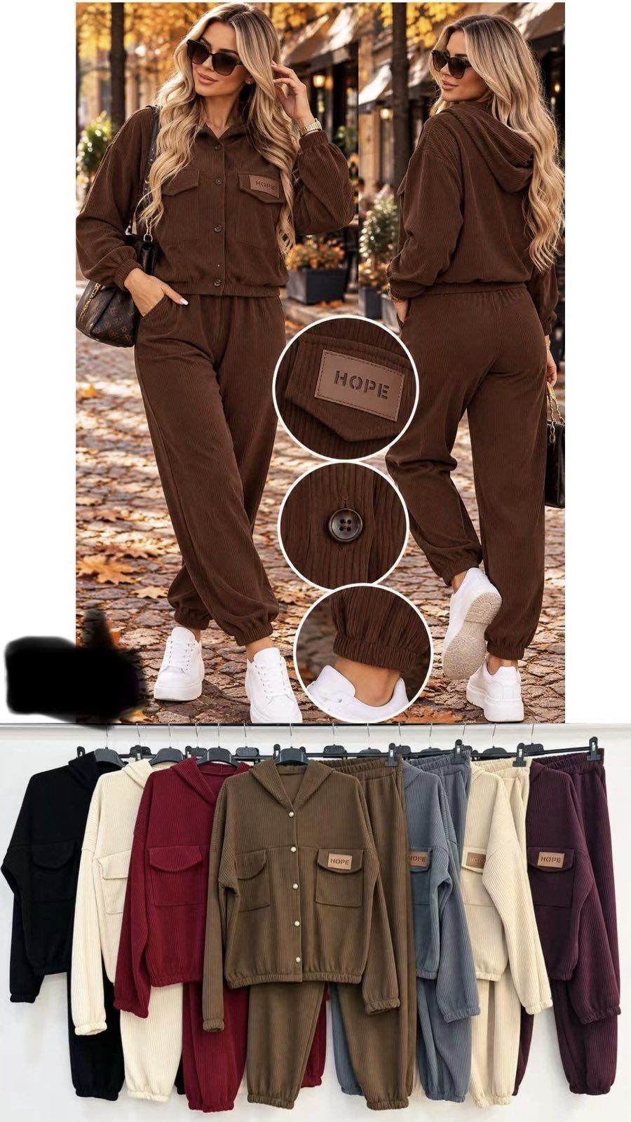 Komplety Damskie wloskie _size uni_ paczka 6szt_ mix kolor 1722437