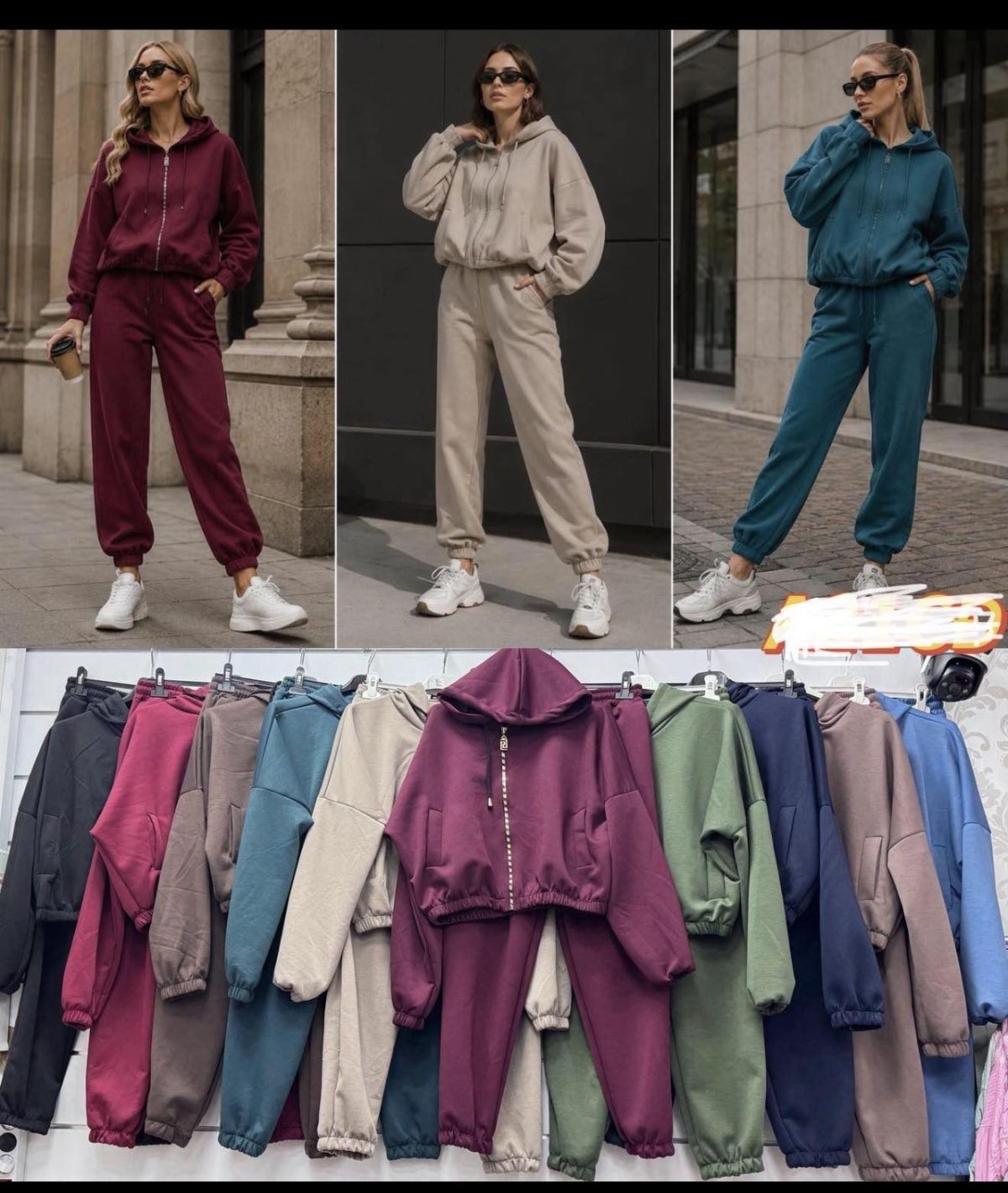 Komplety Damskie wloskie _size uni_ paczka 6szt_ mix kolor 2496852