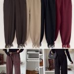 Spodnie Damskie wloskie _size uni_ paczka 6szt_ mix kolor 2305786