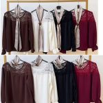 Bluzki Damskie wloskie _size uni_ paczka 6szt_ mix kolor 2305791