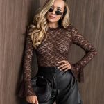 Bluzki Damskie wloskie _size uni_ paczka 6szt_ mix kolor 2305800