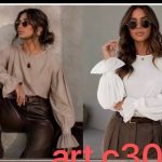 Bluzki Damskie wloskie _size uni_ paczka 6szt_ mix kolor 2305801