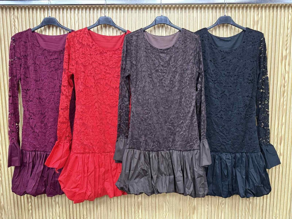 Sukienki Damskie wloskie _size uni_ paczka 6szt_ mix kolor 2305819