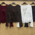 Bluzki Damskie wloskie _size uni_ paczka 6szt_ mix kolor 2305835