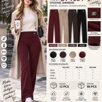 Spodnie DAMSKA TURECKA_size 3-6xl_paczka 12 szt_mixkolor 2305858