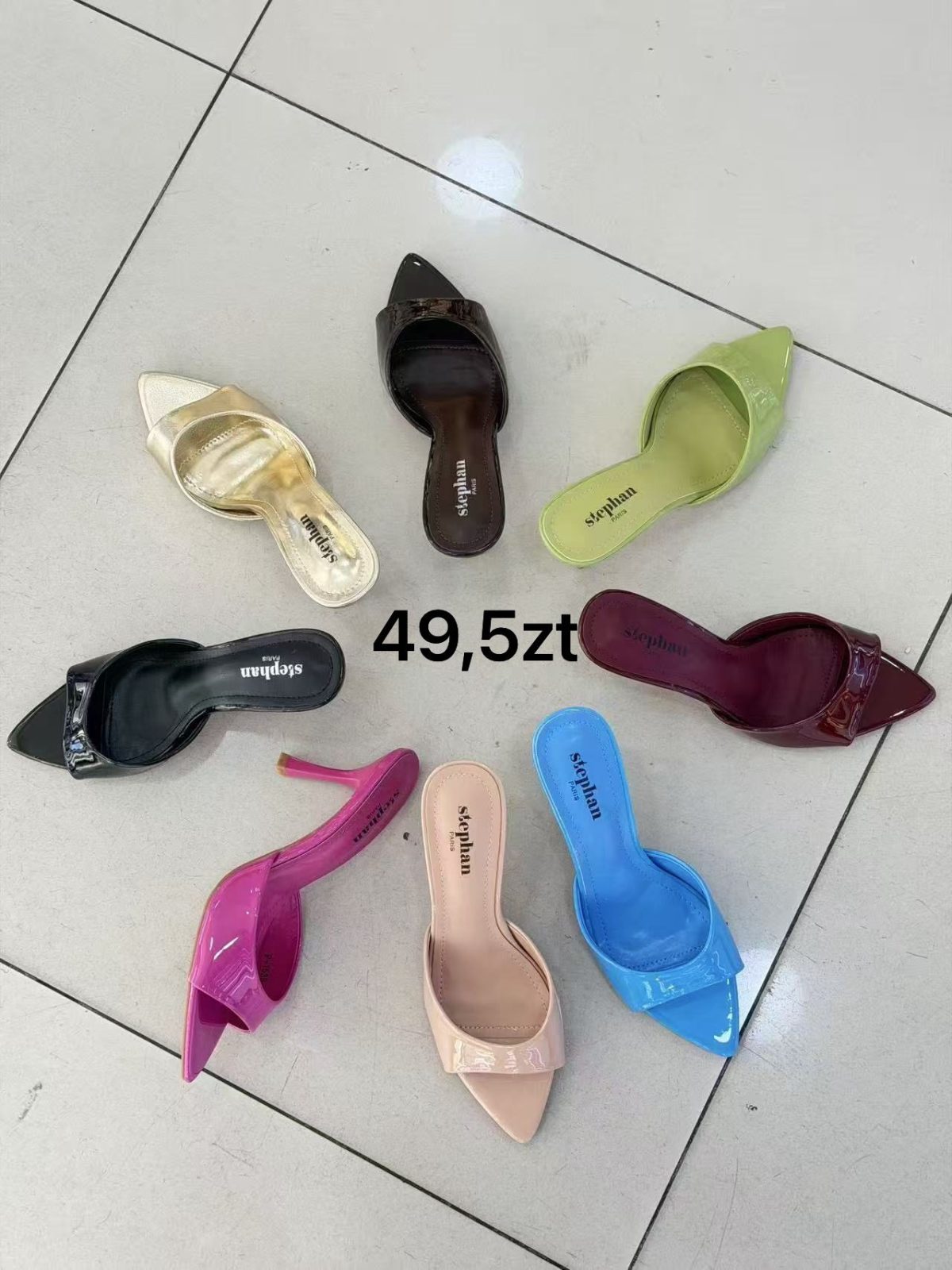 Buty Klapki DAMSKIE (36-41_12par) 7615152
