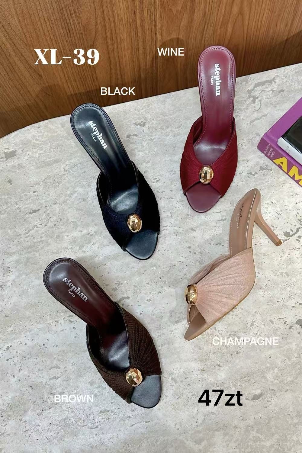 Buty Klapki DAMSKIE (36-41_12par) 7615161