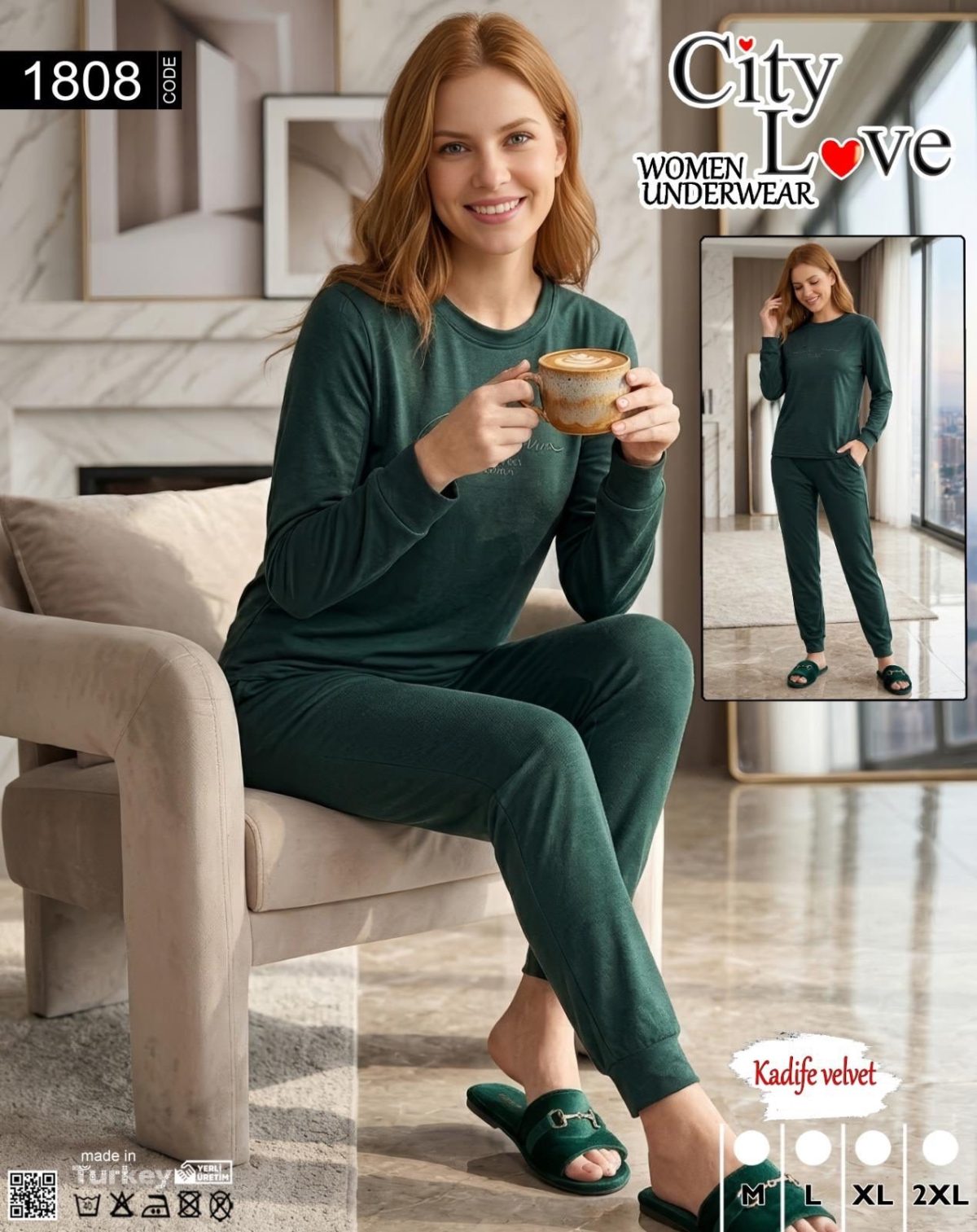 Komplety DAMSKA TURECKA_size m-2xl_paczka 10 szt_1kolor 7615239
