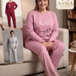 Piżamy DAMSKA TURECKA_size l-4xl_paczka 15 szt_mixkolor 7615240