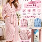 Szlafrok DAMSKA TURECKA_size 4-5xl_paczka 6 szt_mixkolor 7615243