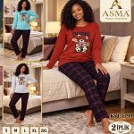 Piżamy DAMSKA TURECKA_size s-2xl_paczka 15 szt_mixkolor 7615249