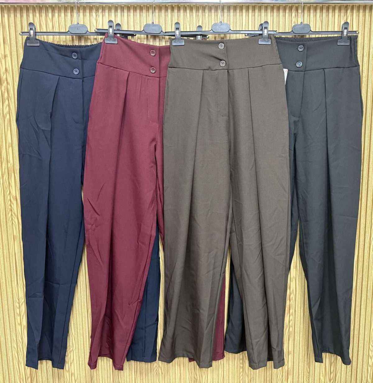 Spodnie Damskie wloskie _size uni_ paczka 6szt_ mix kolor 7615337
