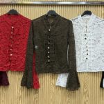 Bluzki Damskie wloskie _size uni_ paczka 6szt_ mix kolor 7615374
