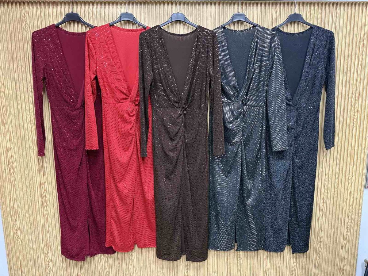 Sukienki Damskie wloskie _size uni_ paczka 6szt_ mix kolor 7615404