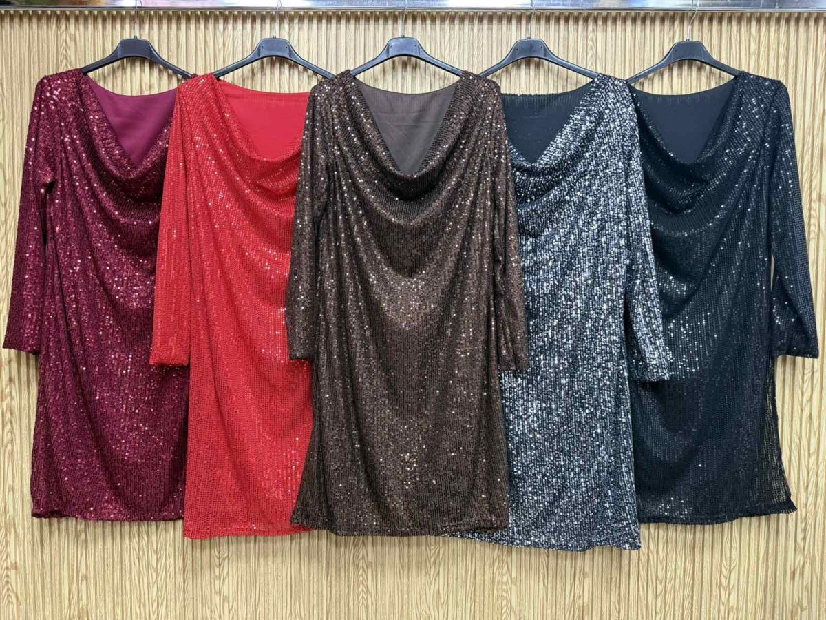 Sukienki Damskie wloskie _size uni_ paczka 6szt_ mix kolor 7615408