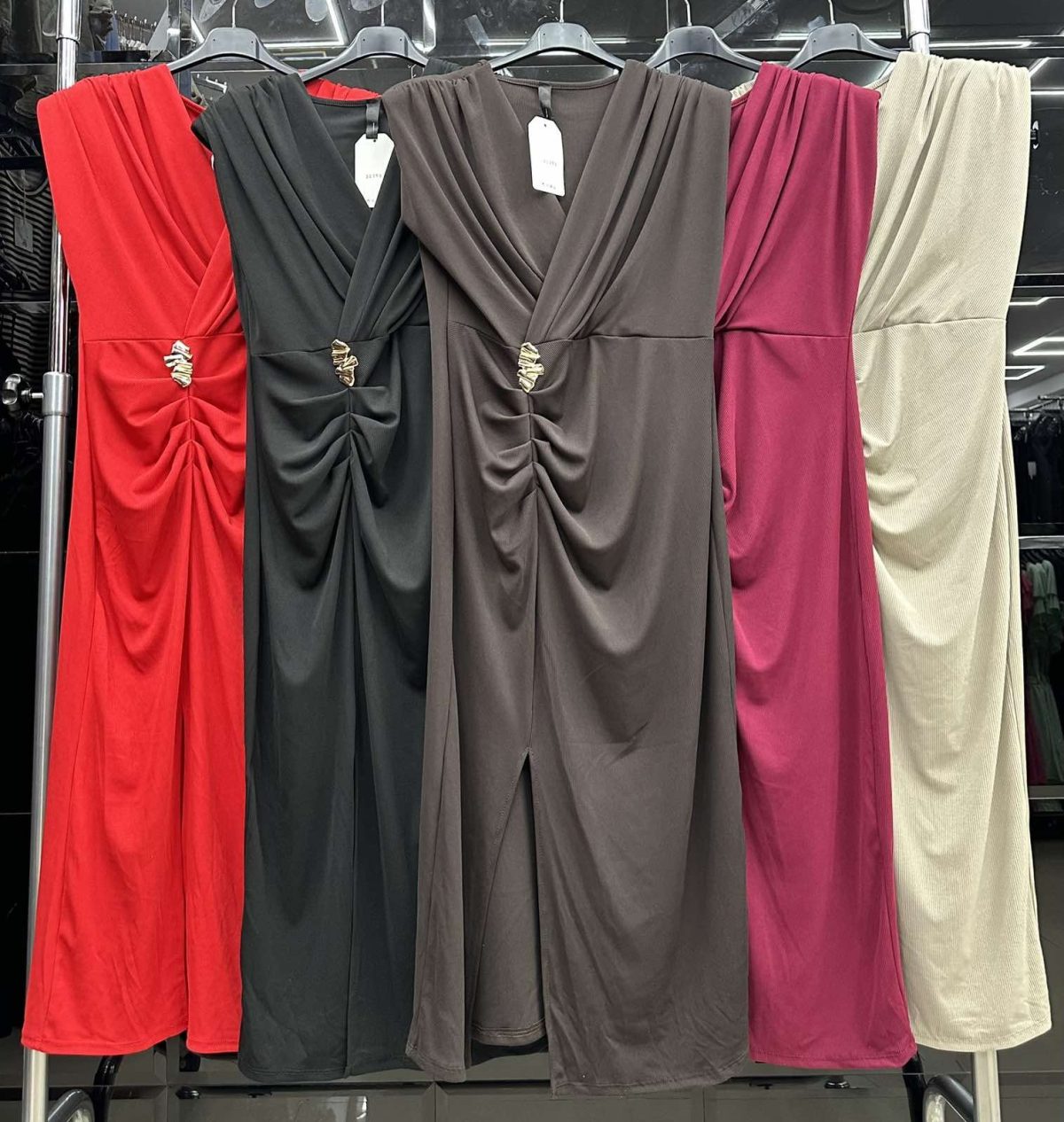 Sukienki Damskie wloskie _size uni_ paczka 6szt_ mix kolor 7615441