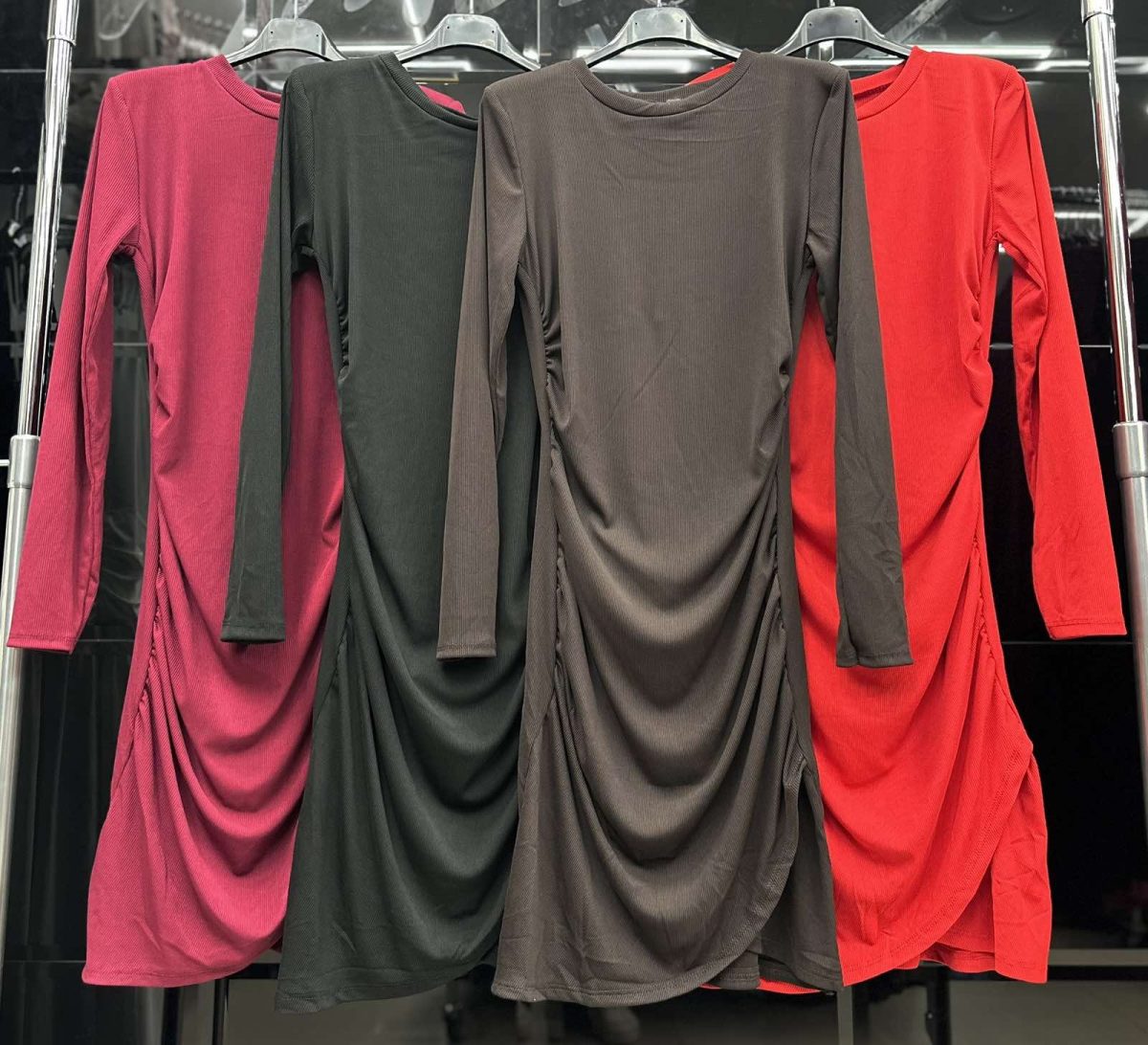 Sukienki Damskie wloskie _size uni_ paczka 6szt_ mix kolor 7615442