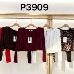 Bluzki Damskie wloskie _size uni_ paczka 6szt_ mix kolor 7615460