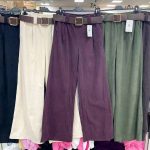 Spodnie Damskie wloskie _size uni_ paczka 6szt_ mix kolor 8384040
