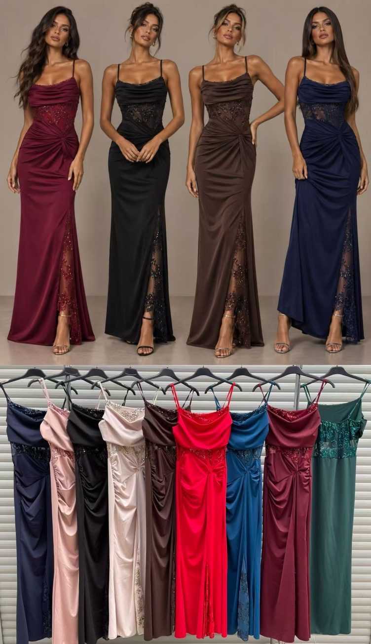 Sukienki Damskie wloskie _size uni_ paczka 6szt_ mix kolor 8384046