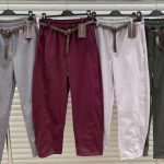 Spodnie Damskie wloskie _size uni_ paczka 6szt_ mix kolor 8384067