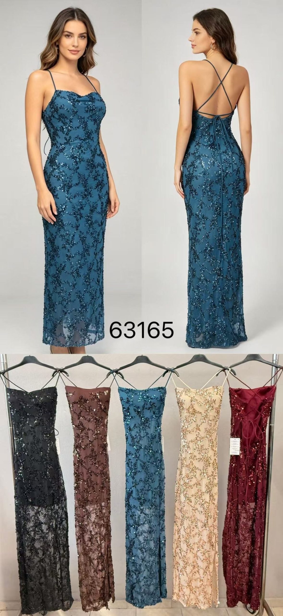 Sukienki Damskie wloskie _size uni_ paczka 6szt_ mix kolor 8384082