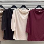 Bluzki Damskie wloskie _size uni_ paczka 6szt_ mix kolor 8384125