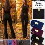 Spodnie DAMSKA _size s-2xl _paczka 12szt_mix kolor 8384145