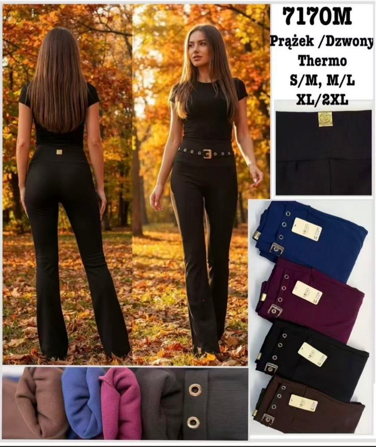 Spodnie DAMSKA _size s-2xl _paczka 12szt_mix kolor 8384145